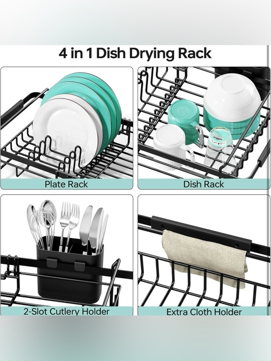 Dish Drying Rack in Sink - Picture 5 of 9